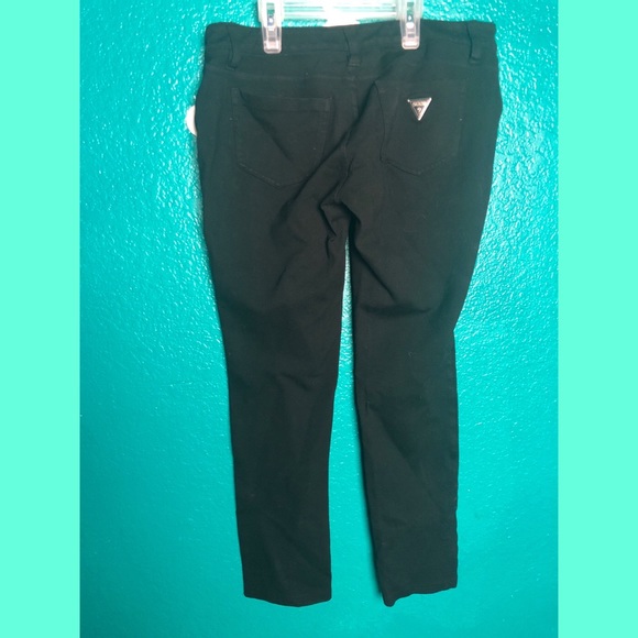 Guess Black Jeans Legging Style - Picture 2 of 3